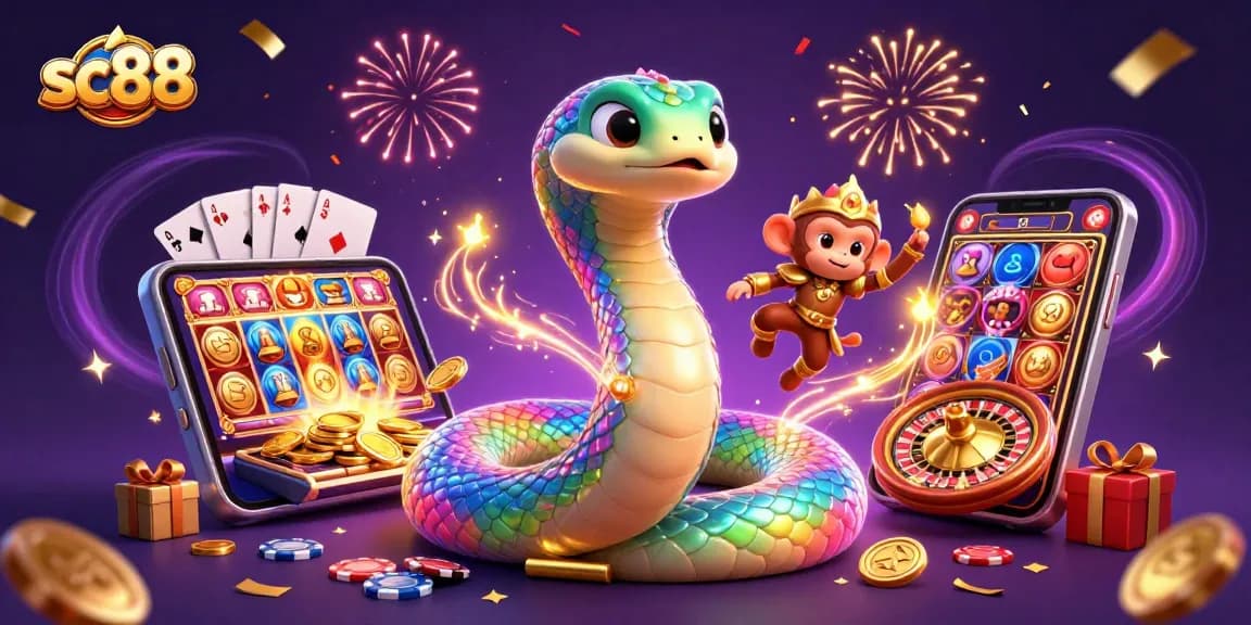 Spin and win big with sc88 in a vibrant, packed 3D casino-themed scene full of excitement.