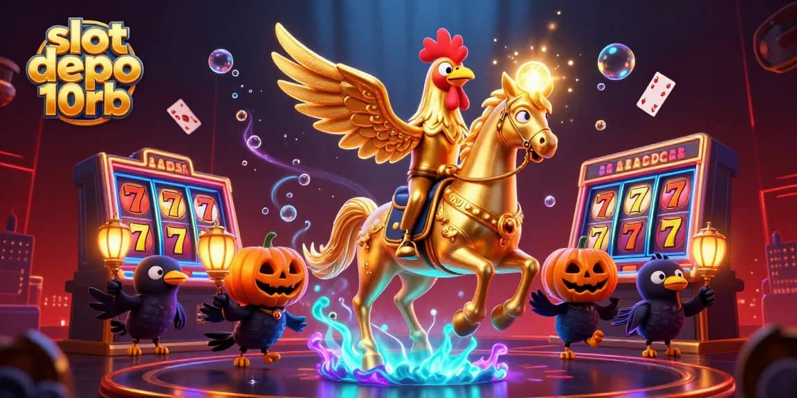 Experience the excitement of slot depo 10rb with thrilling 3D characters and captivating casino action.