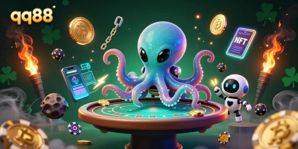 Engage with qq88's thrilling alien casino adventure featuring dynamic poker games and vibrant cryptocurrency