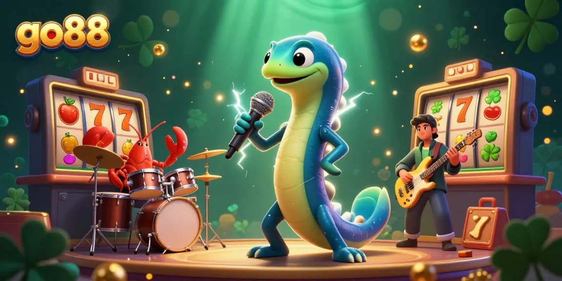Experience thrilling action in go88 with an electric eel DJ and vibrant casino games.