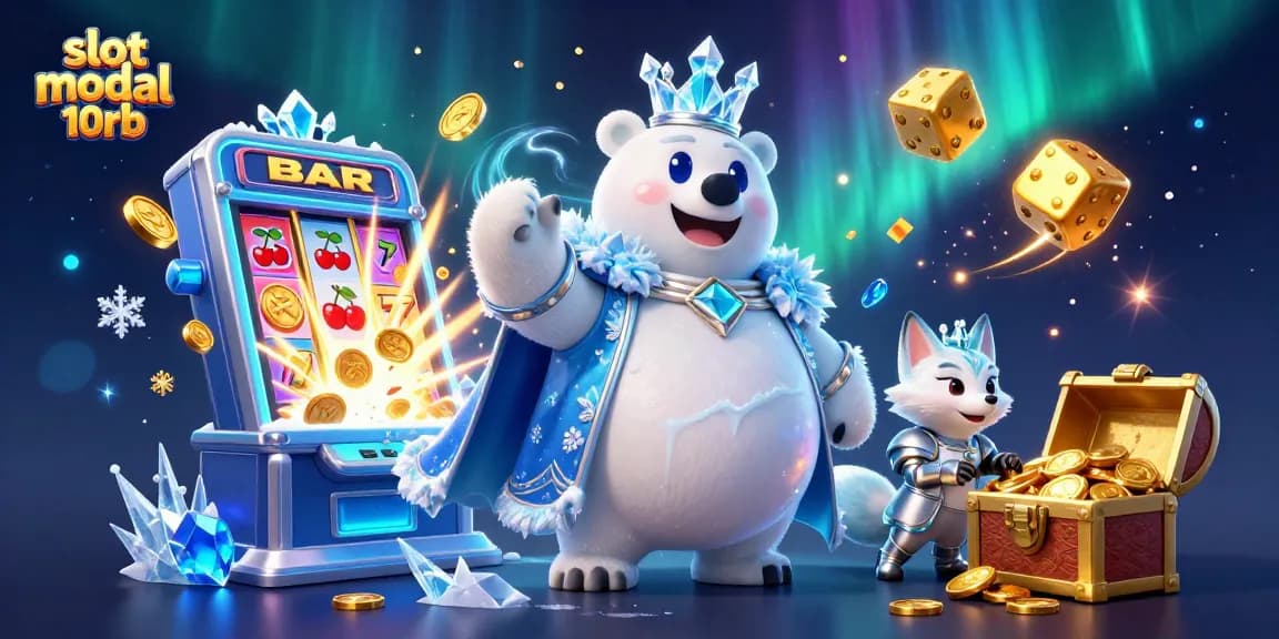 Spin to win with slot modal 10rb in an exciting 3D casino world of lucky jackpots and vibrant gaming