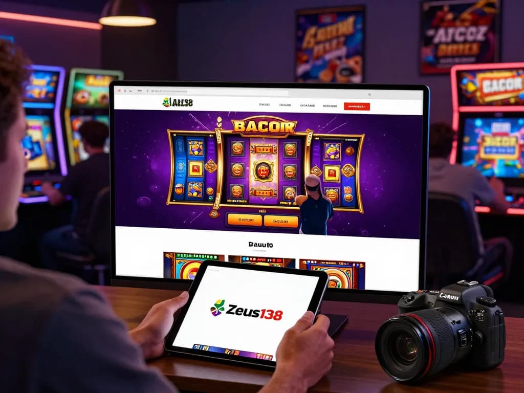 Interactive Zeus138 gambling platform featuring exciting slot games and community engagement.