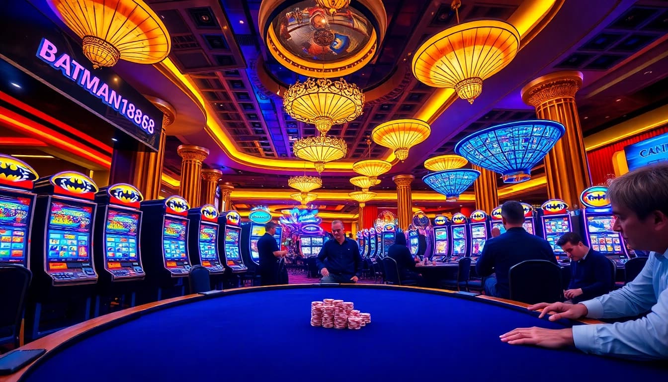 Play thrilling slots at batman138 with vibrant graphics and exciting gameplay.