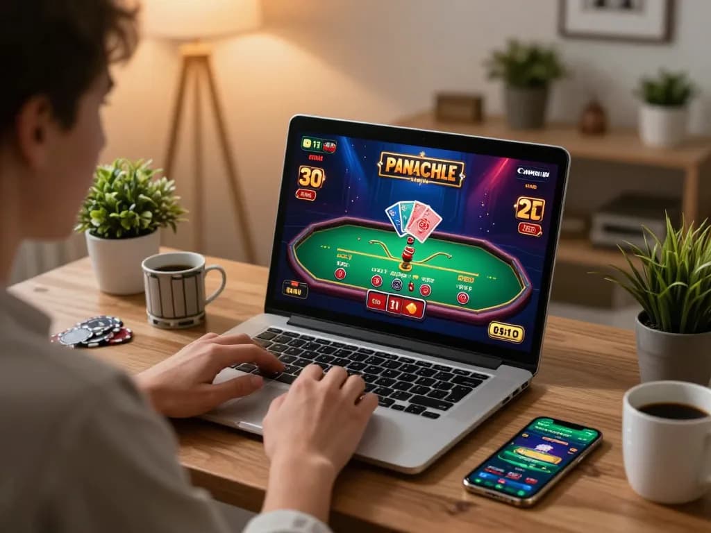 Sesi gaming online yang menarik menunjukkan aksi blackjack di https://www.theinsurancem.com/can-you-sell-insurance-from-home/ dengan laptop dan smartphone hadir.