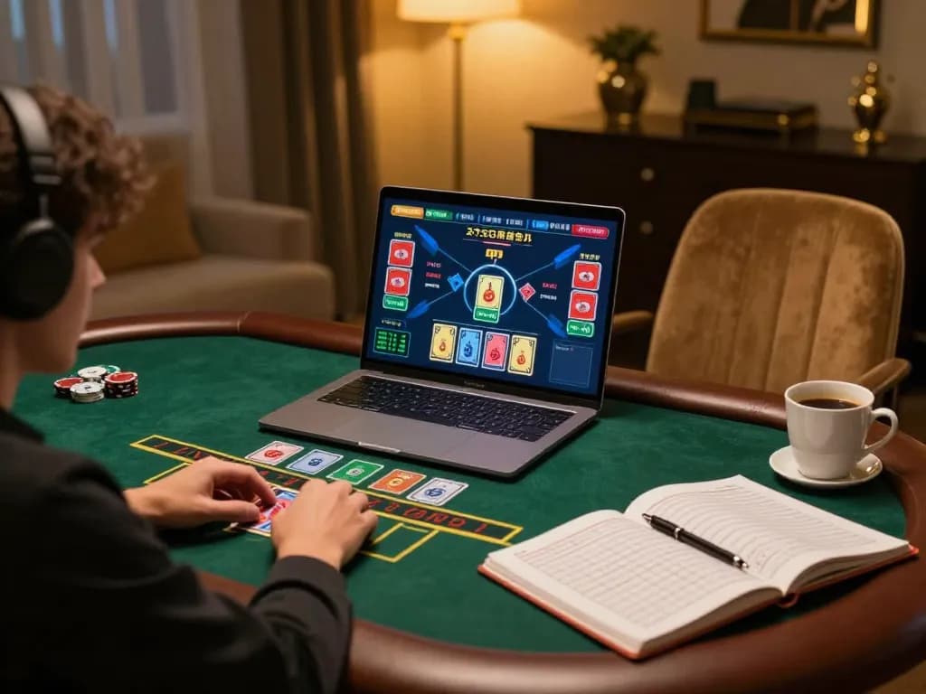 Player enjoying live dealer blackjack at 88xx online, focused on game interface and strategy