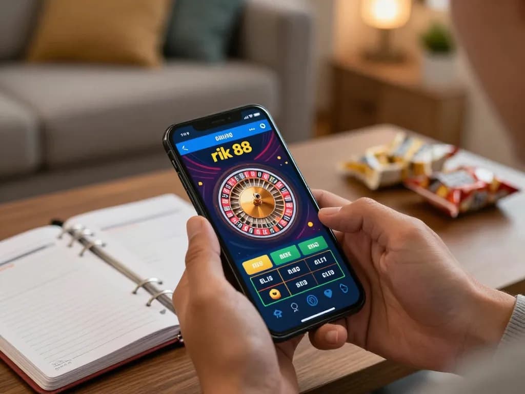 Engaging with the rik 88 online casino app for exciting betting on roulette.
