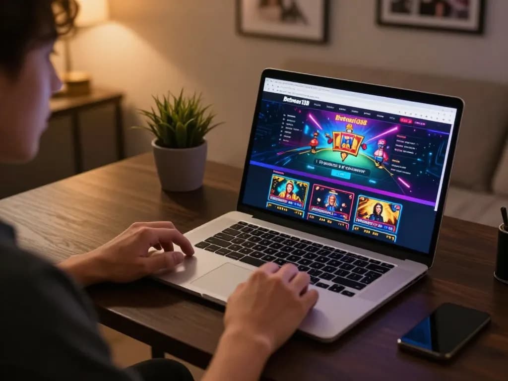 Experience online gaming excitement with Betmen138 at home, placing strategic bets comfortably.