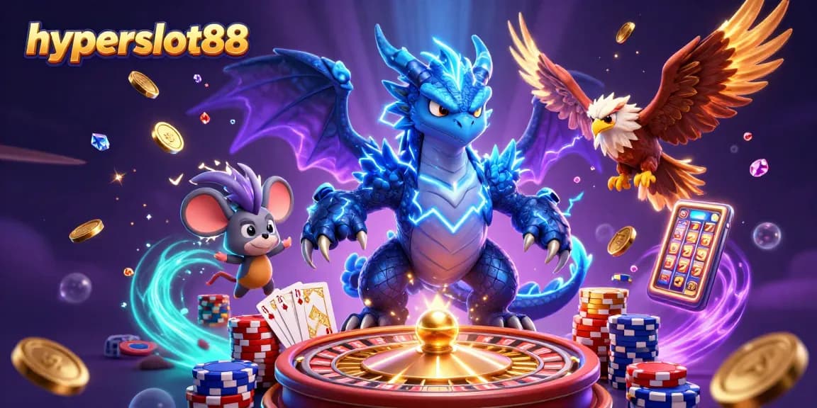 Engage with hyperslot88's thrilling gaming experience featuring dynamic characters and rich casino elements.
