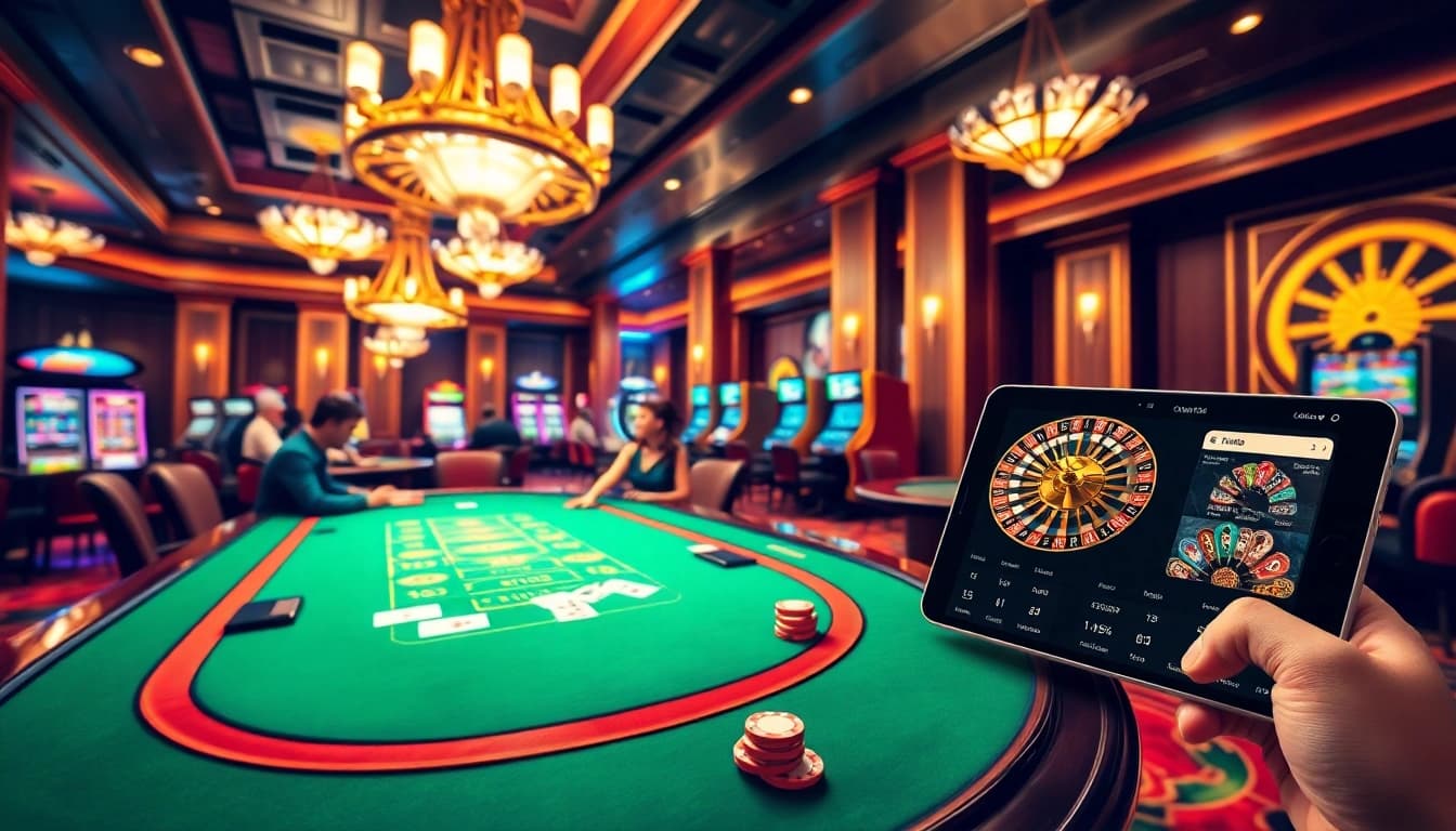 Experience thrilling gameplay at https://kk55.exchange/ with vibrant casino elements and luxurious ambience.