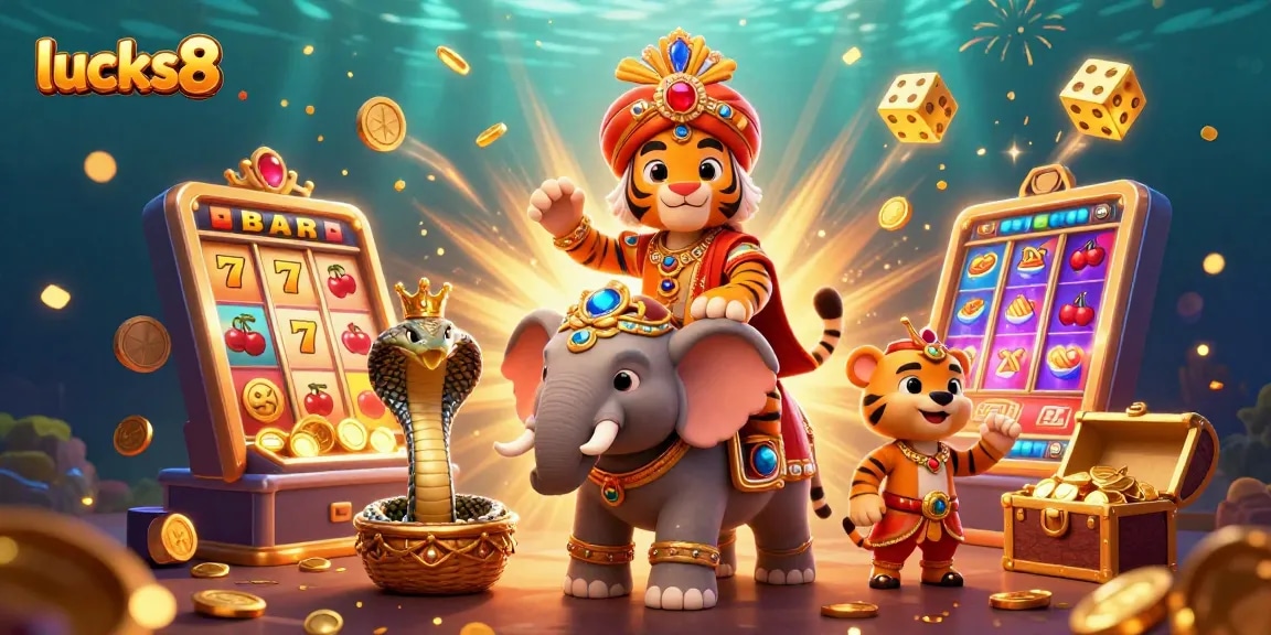 Experience the thrills of lucks8 with vibrant slots and jackpot explosions.