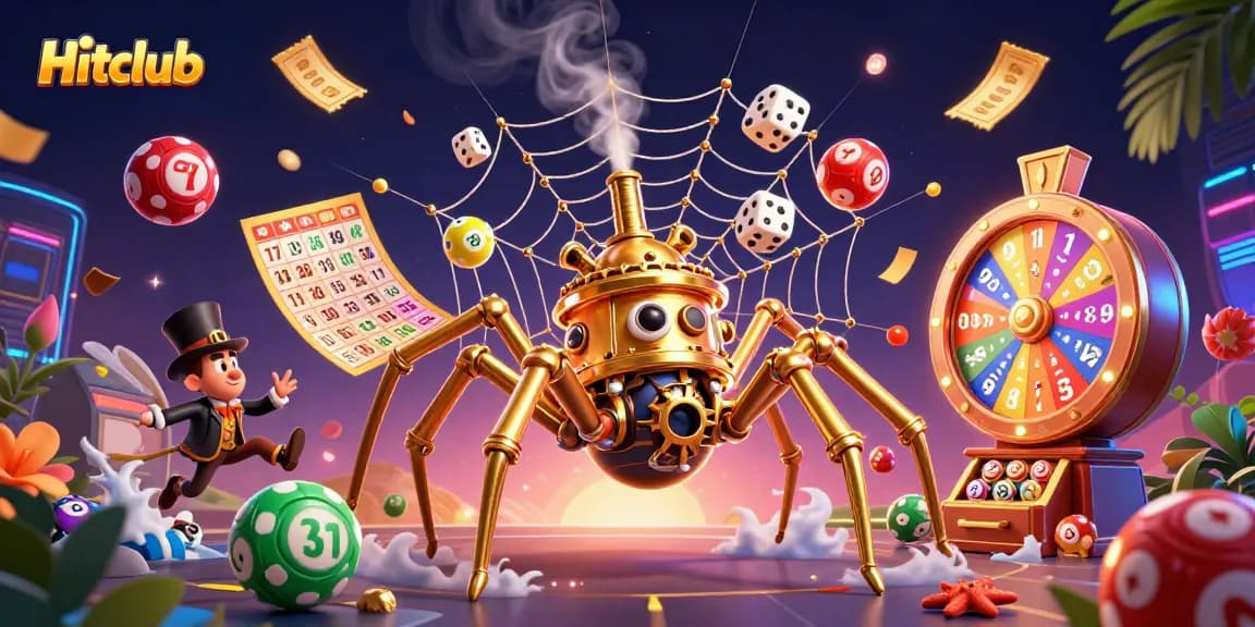 Hitclub offers an engaging and vibrant lottery game experience with dynamic visuals and exciting elements.