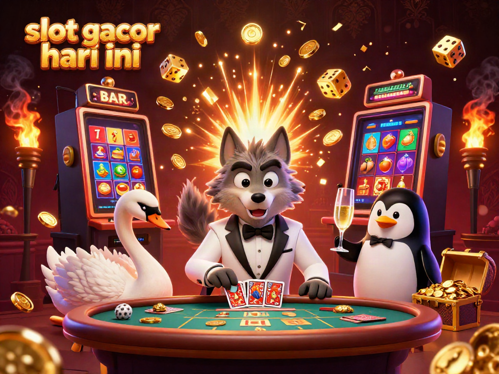 Gali jackpot dengan permainan slot gacor hari ini di kasino digital yang megah.