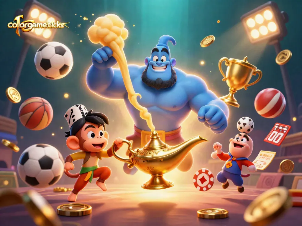 Use colorgametricks to enhance your gaming with dynamic genie and sports elements.