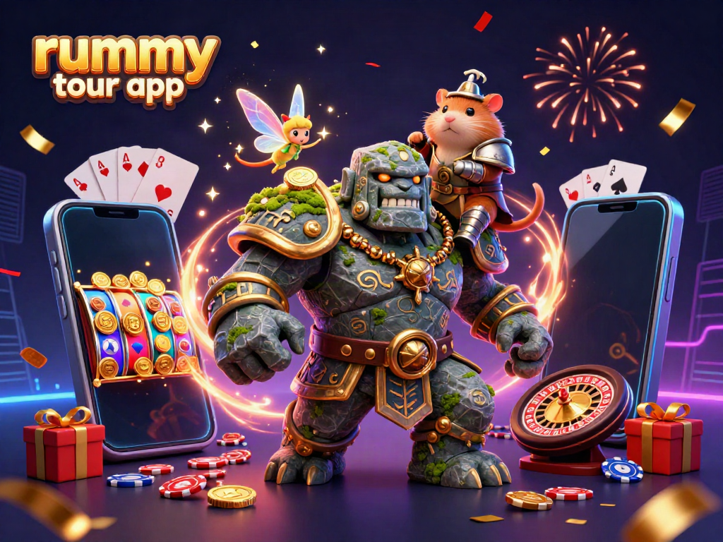 Menggunakan aplikasi rummy tour app dengan grafis memukau, hiasi pengalaman bermain Anda