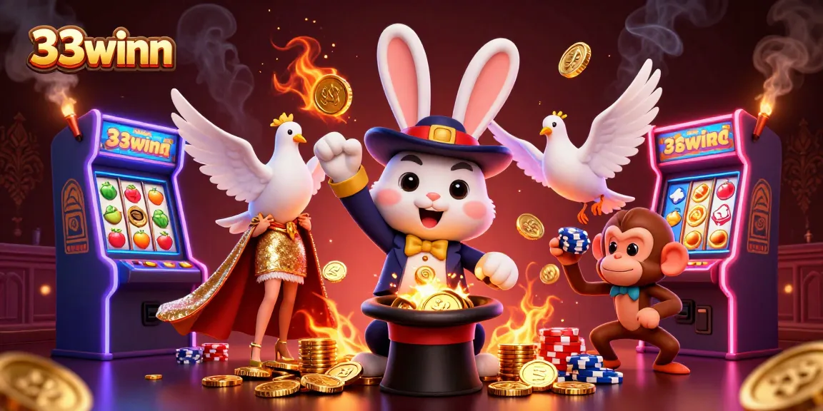 Experience thrilling gameplay at 33winn with detailed scenes of magic and casino excitement