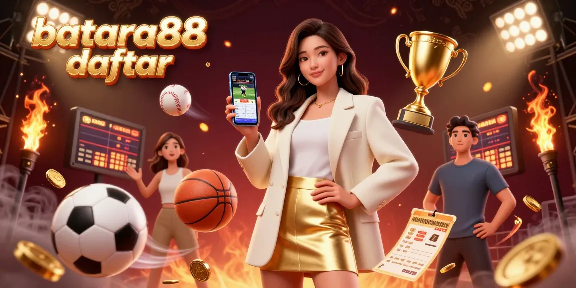Join batara88 daftar for thrilling online gaming adventures with a stunning sports betting experience.