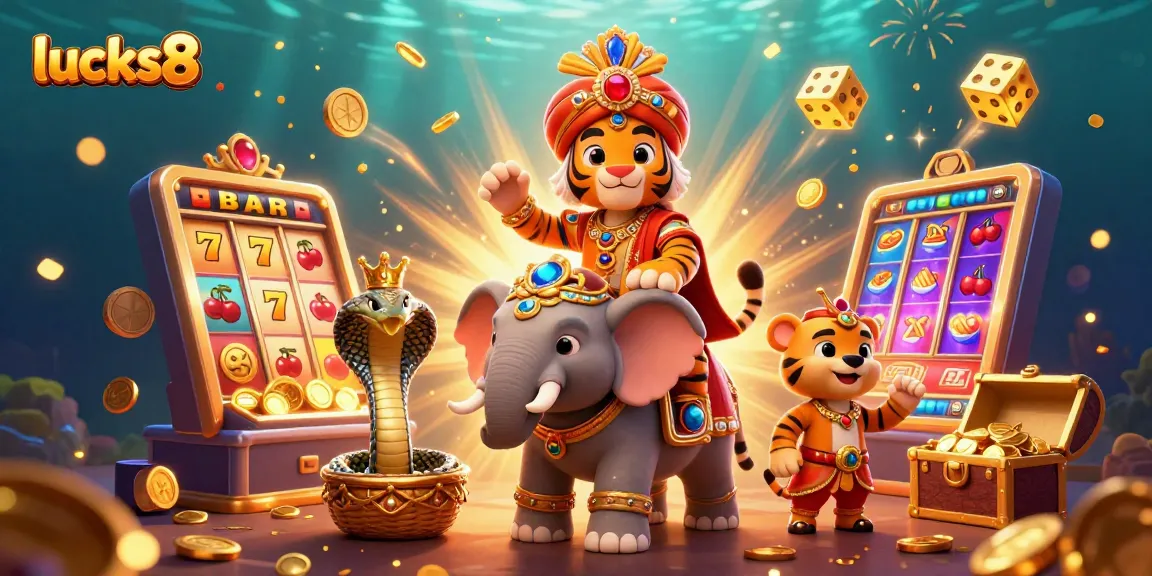 Experience the thrills of lucks8 with vibrant slots and jackpot explosions.