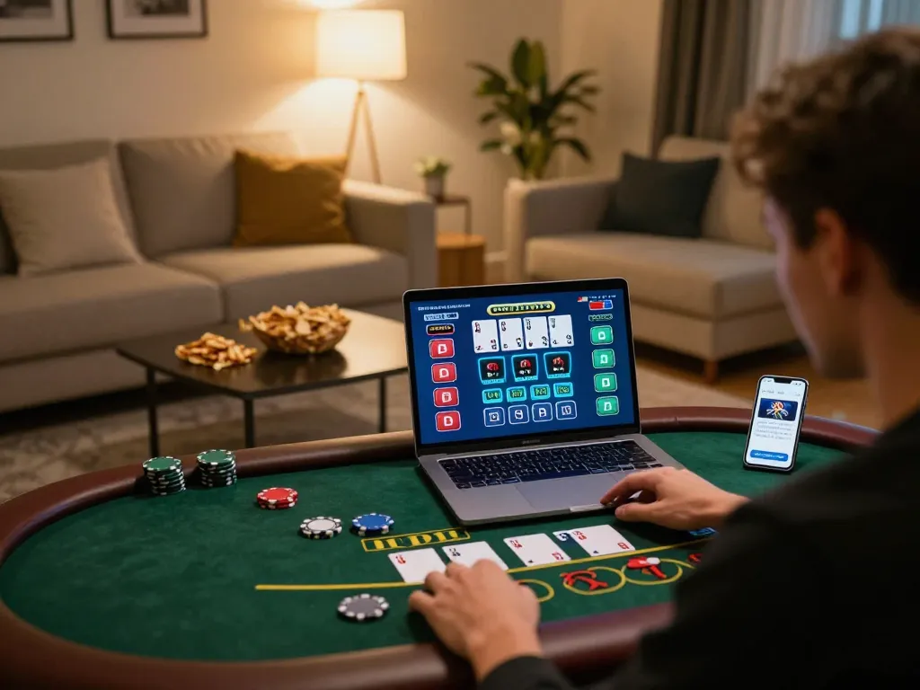 Play live dealer blackjack on MM99 COM while enjoying a cozy home atmosphere