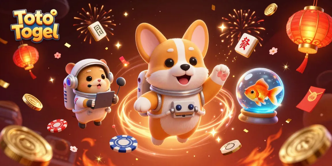 Toto Togel menjanjikan pengalaman kasino yang seru dengan anjing corgi astronot mengapung di ruang angkasa.