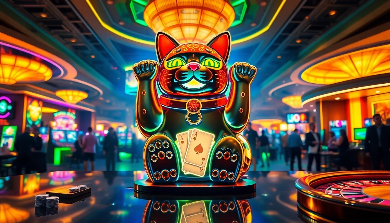 Spin the demo slot Lucky Neko with vibrant graphics and immersive gameplay features.