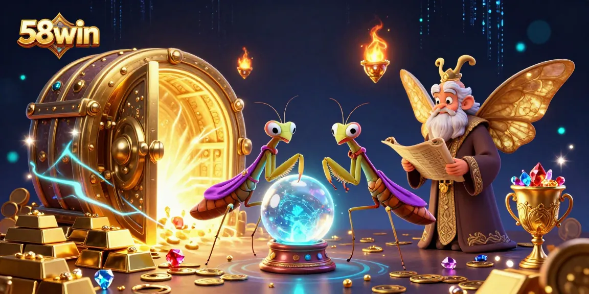 Bet on thrilling moments with 58win in this vibrant and captivating casino scene.