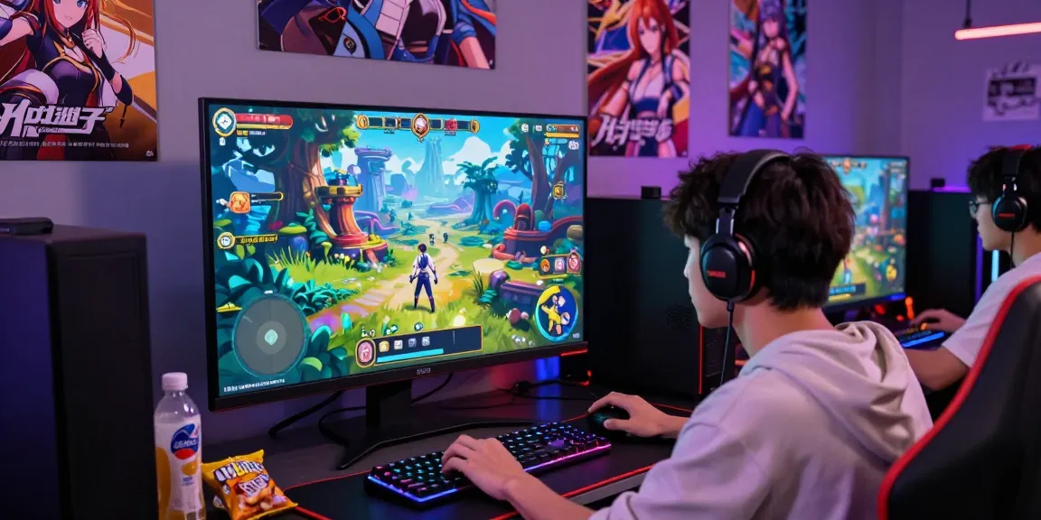 Exciting scene showcasing players immersed in hentai games with vibrant graphics and engaging gameplay.