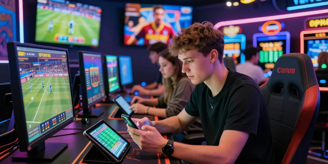 OPEN88 online betting scene with diverse users engaging in sports and casino wagering activities.