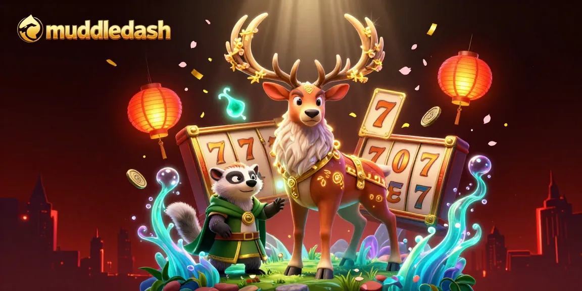 Experience thrilling gameplay with the muddledash slot machine, showcasing vibrant graphics and winning symbols.