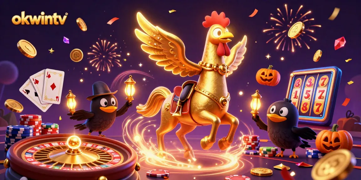 Engage viewers with Okwintv's vibrant casino vibes and thrilling gameplay moments
