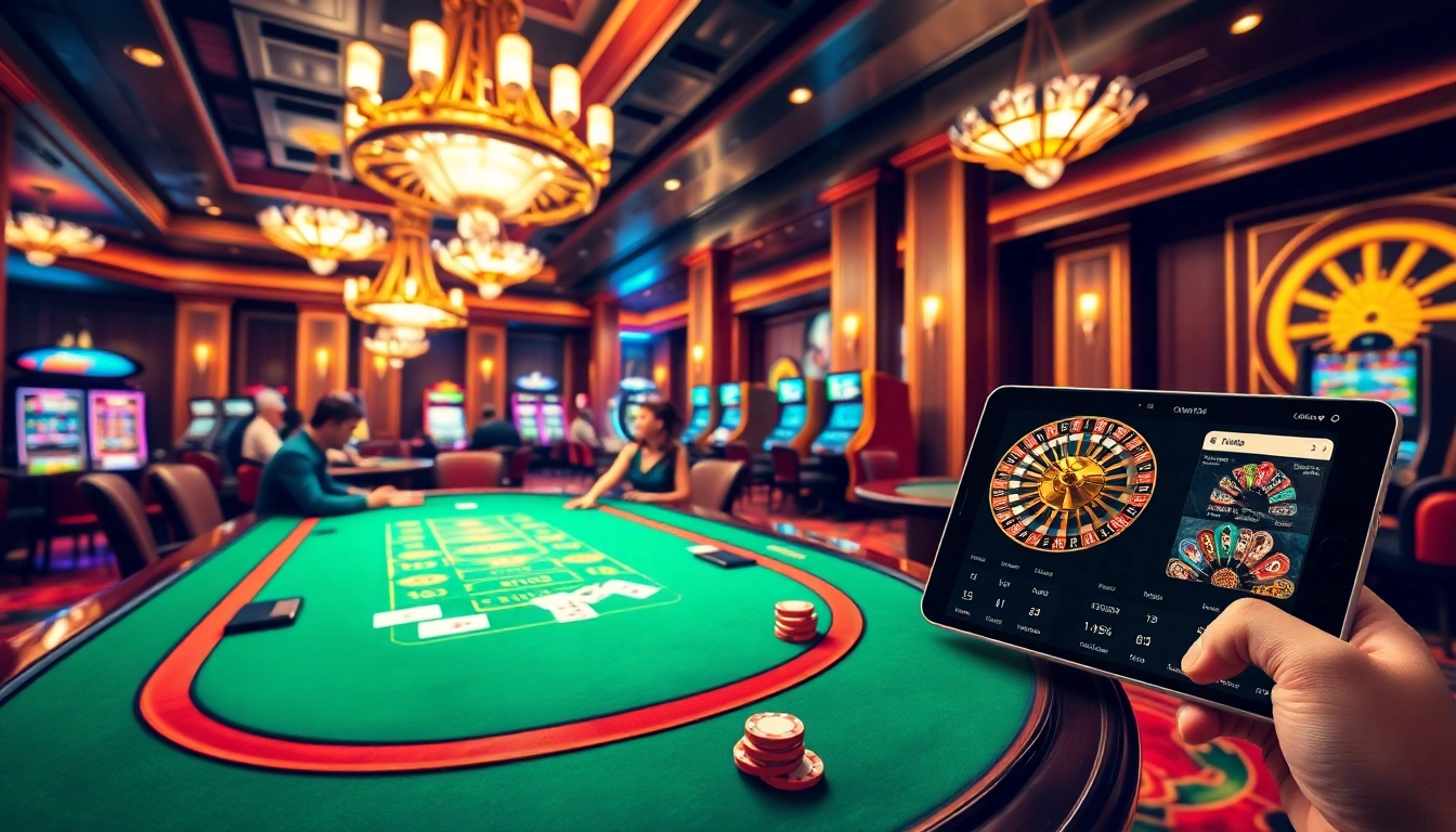 Experience thrilling gameplay at https://kk55.exchange/ with vibrant casino elements and luxurious ambience.