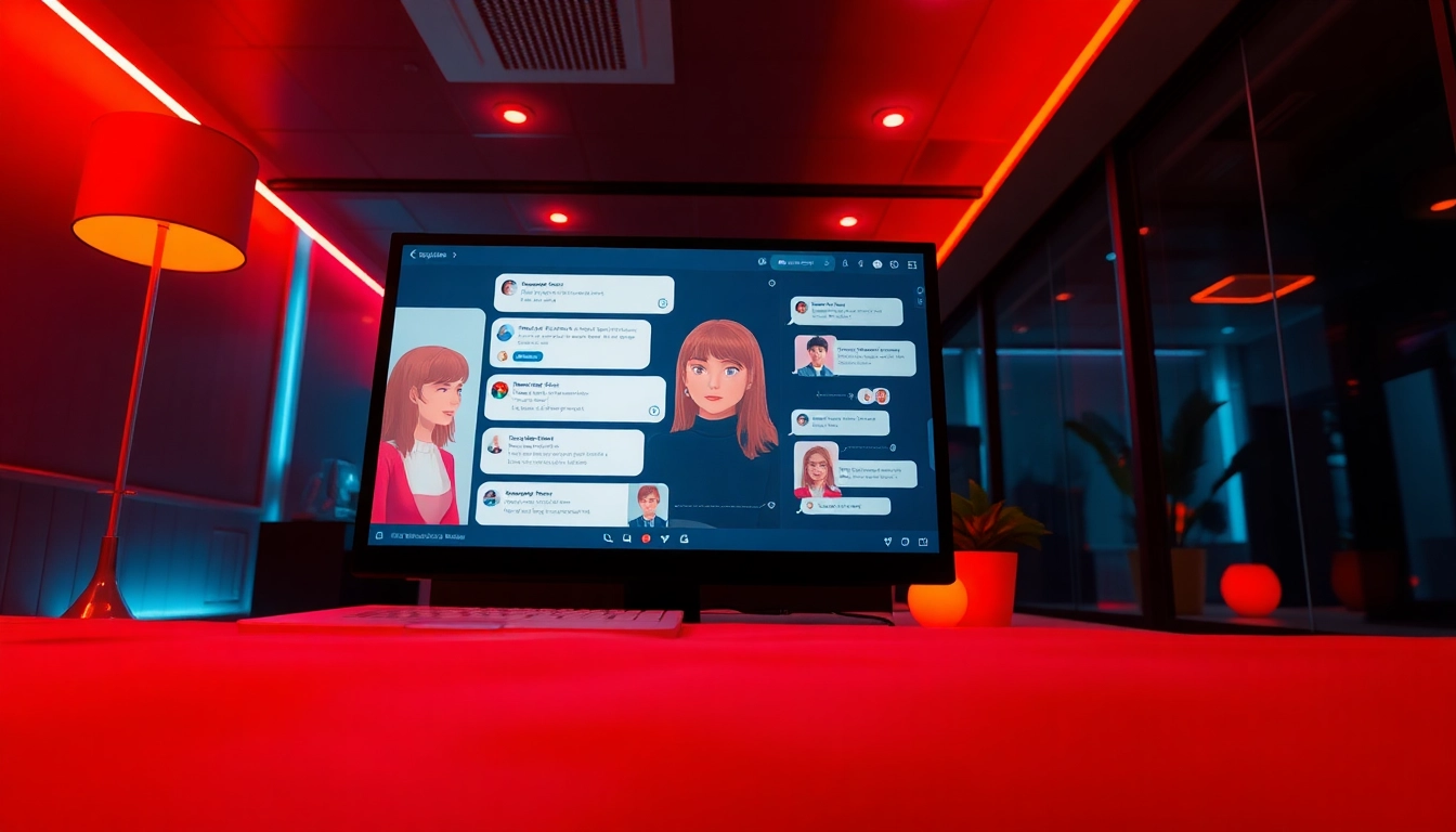 Interactive spicychat AI characters engaging in exciting conversations with users.