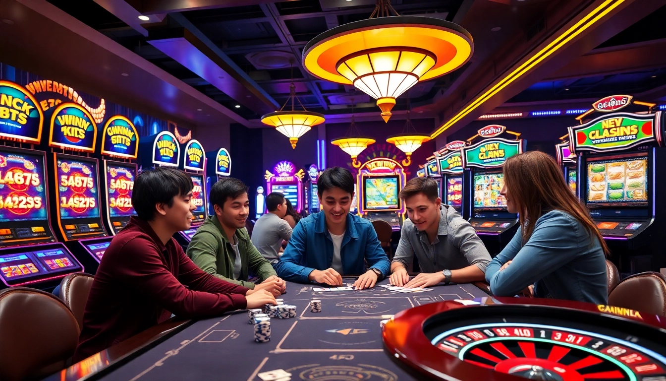 Youthful players enjoy the thrill of scatters at situs nekatwin casino with vibrant slot machines.