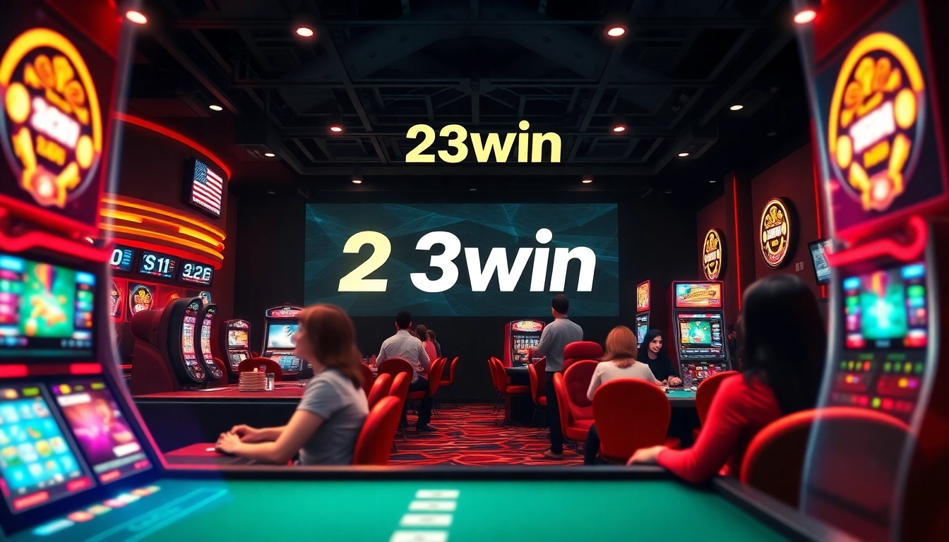 Experience the excitement of online gaming at 23win with vibrant casino visuals and engaging gameplay.
