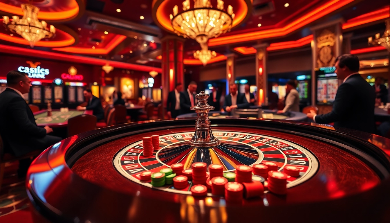 Judi dalam suasana kasino dengan kolam taruhan inultogel yang penuh warna.