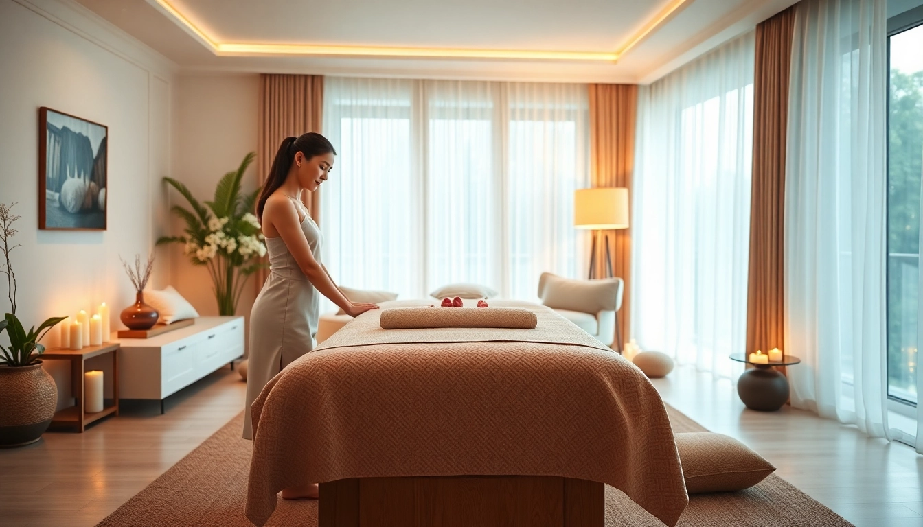 Relaxing home massage environment with a professional therapist for 수원출장마사지.