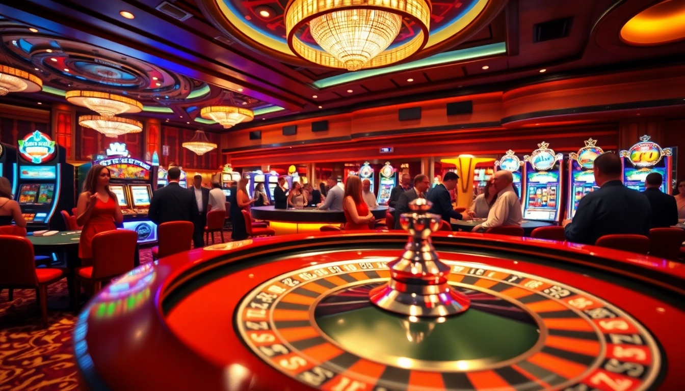 Menangkan di inultogel dengan penuh semangat di kasino yang ramai.